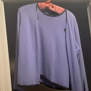 VINTAGE sweater and vest set